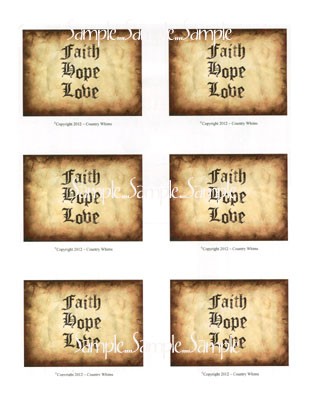 T27 - "Faith, Hope, Love" Sayings